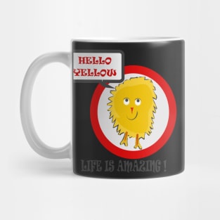 Hello Yellow Amazing Life Dusty Rag Doll Mug